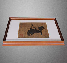 薛城书画装裱配框服务案例