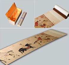 薛城馆藏书画复制博物馆书画复制服务